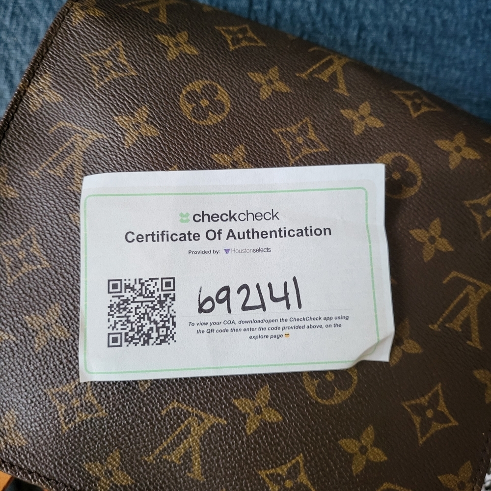 LOUIS VUITTONCartouchiere GM Monogram Crossbody Bag..Authentic.. - Picture 16 of 16